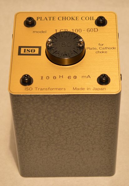 ISO Plate / driver choke