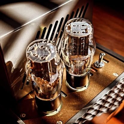 300B tubes on a Soundaries amplifier